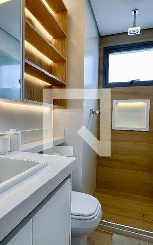 Apartamento para alugar com 102m², 2 quartos e 2 vagas Apartamento para alugar com 102m², 2 quartos e 2 vagasBanheiro da Suíte 2