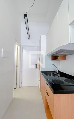 Studio à venda com 25m², 1 quarto e sem vagaCozinha