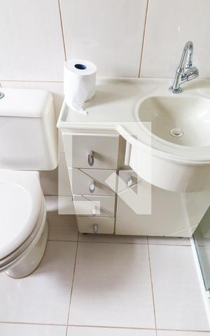Apartamento para alugar com 25m², 1 quarto e 1 vagaBanheiro da Suíte/Área de Serviço