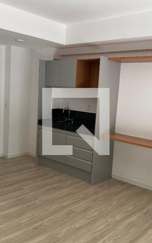 Studio para alugar com 28m², 1 quarto e sem vaga Studio para alugar com 28m², 1 quarto e sem vagaQuarto