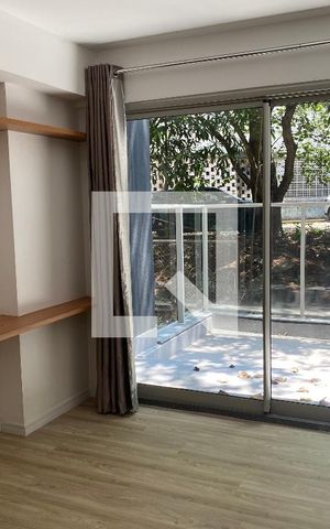 Studio para alugar com 28m², 1 quarto e sem vaga Studio para alugar com 28m², 1 quarto e sem vagaVista da Sacada