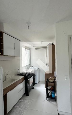 Apartamento para alugar com 43m², 2 quartos e sem vaga Apartamento para alugar com 43m², 2 quartos e sem vagaSala / Cozinha Americana