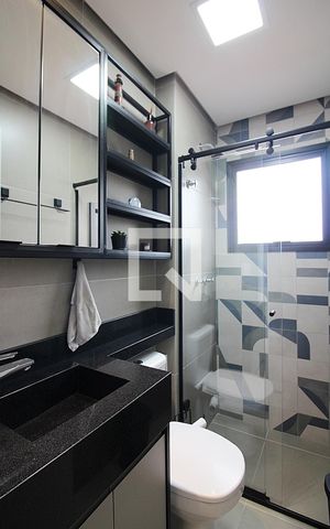 Apartamento à venda com 58m², 2 quartos e 2 vagasBanheiro Social