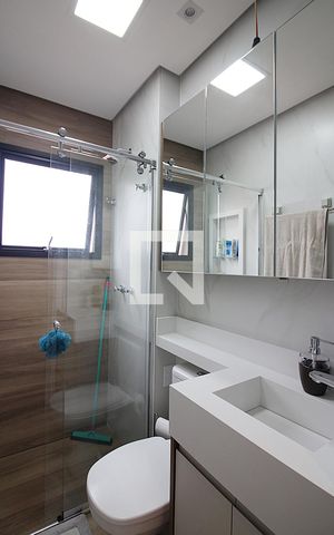Apartamento à venda com 58m², 2 quartos e 2 vagasQuarto 1 - Suíte Banheiro 
