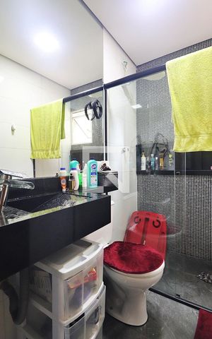 Apartamento à venda com 129m², 2 quartos e 2 vagasBanheiro Social