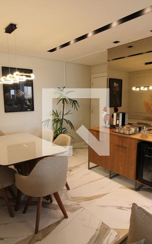 Apartamento à venda com 108m², 3 quartos e 2 vagasSala integrada com Cozinha e Área Gourmet