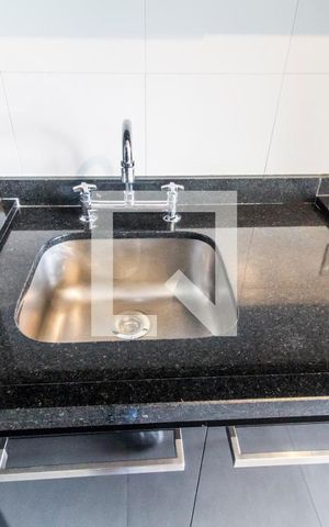 Apartamento para alugar com 50m², 1 quarto e 1 vagaDetalhe da cozinha