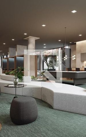 Studio para alugar com 30m², 1 quarto e sem vaga Studio para alugar com 30m², 1 quarto e sem vagaÁrea comum - Salão