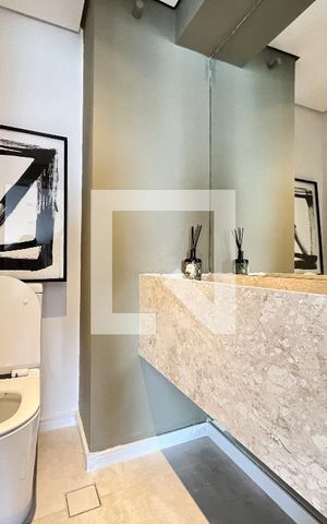 Apartamento à venda com 100m², 1 quarto e 2 vagas Apartamento à venda com 100m², 1 quarto e 2 vagasLavabo