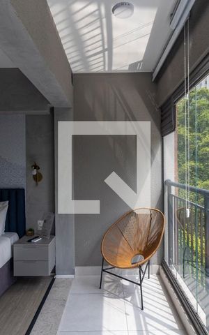 Studio à venda com 32m², 1 quarto e sem vagaVaranda