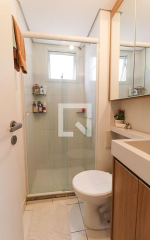 Apartamento para alugar com 54m², 2 quartos e 1 vagaBanheiro Social