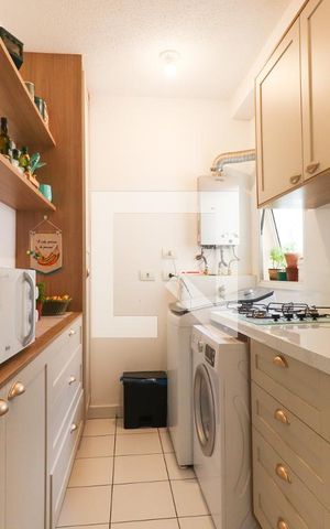 Apartamento para alugar com 54m², 2 quartos e 1 vagaCozinha e Área de Serviço