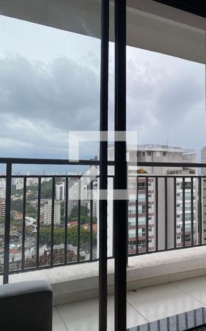 Apartamento para alugar com 26m², 1 quarto e sem vagaSacada