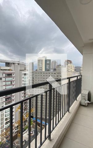 Apartamento para alugar com 26m², 1 quarto e sem vagaSacada
