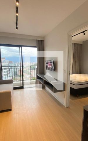 Apartamento para alugar com 26m², 1 quarto e sem vagaSala