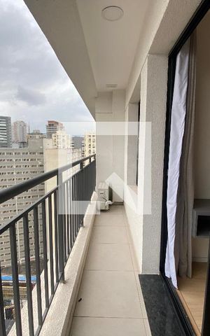 Apartamento para alugar com 26m², 1 quarto e sem vagaSacada