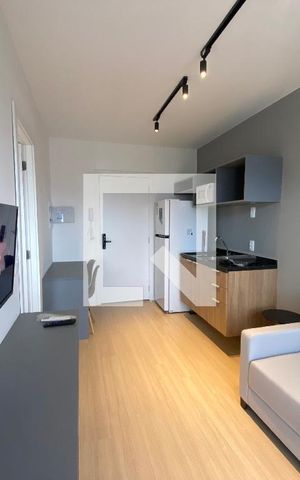 Apartamento para alugar com 26m², 1 quarto e sem vagaSala
