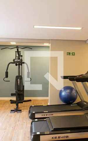 Apartamento para alugar com 26m², 1 quarto e sem vaga Apartamento para alugar com 26m², 1 quarto e sem vagaÁrea comum - Academia