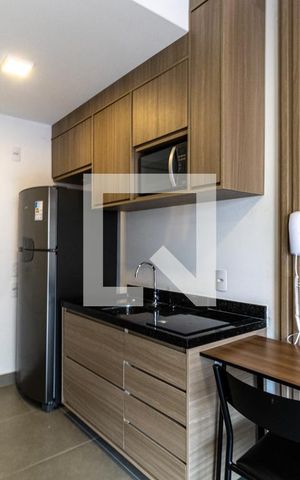 Studio à venda com 27m², 1 quarto e sem vagaCozinha