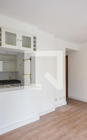 Apartamento para alugar com 50m², 1 quarto e 2 vagas Apartamento para alugar com 50m², 1 quarto e 2 vagasSala