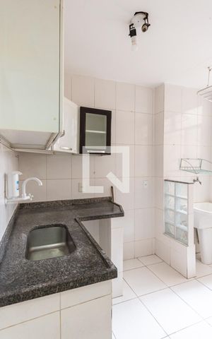 Apartamento para alugar com 45m², 1 quarto e sem vagaCozinha e Área de Serviço