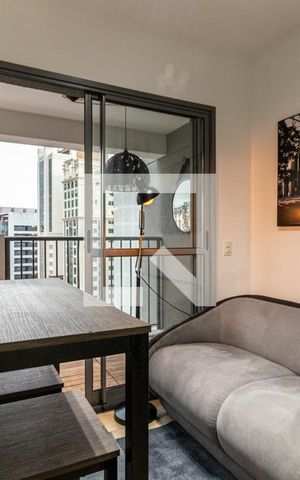 Apartamento à venda com 38m², 1 quarto e sem vagaSala