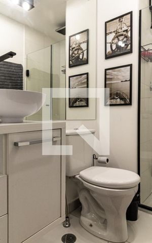 Apartamento à venda com 38m², 1 quarto e sem vagaBanheiro