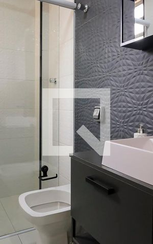 Apartamento para alugar com 48m², 1 quarto e sem vagaBanheiro 