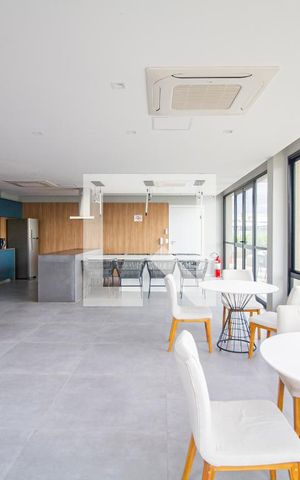 Apartamento à venda com 30m², 1 quarto e sem vagaÁrea comum - Salão de festas