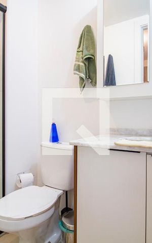 Apartamento à venda com 30m², 1 quarto e sem vagaBanheiro da Suíte