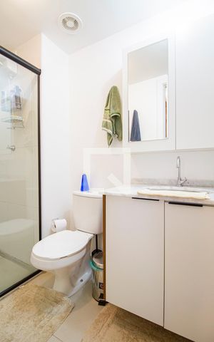 Apartamento à venda com 30m², 1 quarto e sem vagaBanheiro da Suíte