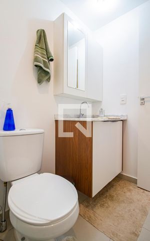 Apartamento à venda com 30m², 1 quarto e sem vagaBanheiro da Suíte