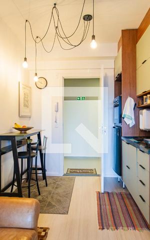Apartamento à venda com 30m², 1 quarto e sem vagaSala