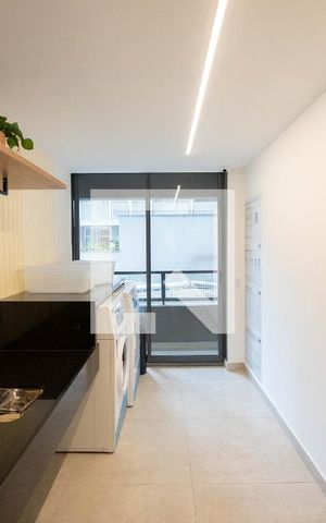 Studio à venda com 25m², 1 quarto e sem vaga Studio à venda com 25m², 1 quarto e sem vagaLavanderia