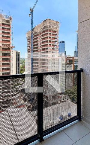 Apartamento para alugar com 31m², 1 quarto e sem vaga Apartamento para alugar com 31m², 1 quarto e sem vagaSala sacada