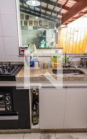 Casa de condomínio à venda com 160m², 2 quartos e 2 vagasCozinha