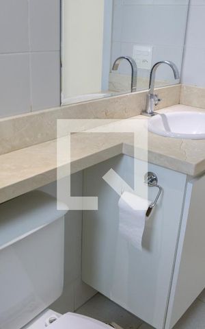 Apartamento para alugar com 49m², 2 quartos e 1 vaga Apartamento para alugar com 49m², 2 quartos e 1 vagaBanheiro