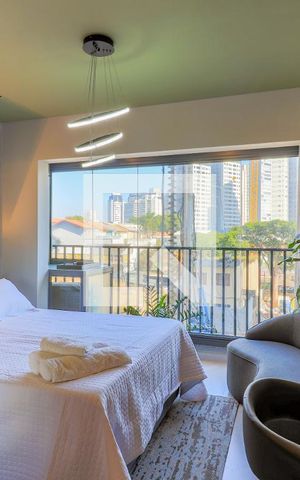 Studio à venda com 25m², 1 quarto e sem vaga Studio à venda com 25m², 1 quarto e sem vagaSala/Quarto