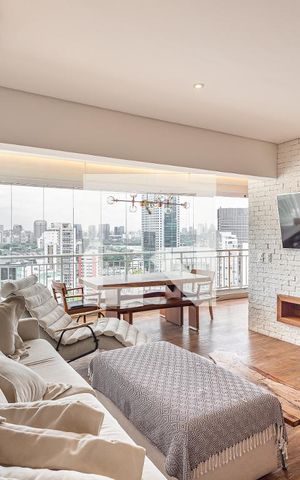 Apartamento para alugar com 87m², 2 quartos e 2 vagasSala