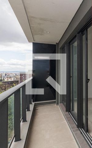 Studio à venda com 32m², 1 quarto e sem vagaVaranda