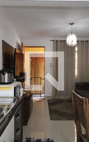 Apartamento à venda com 48m², 2 quartos e 1 vagaSala/Cozinha e área de serviço