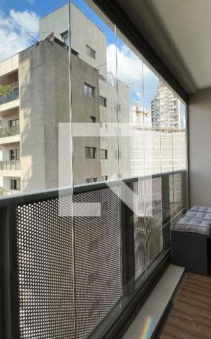 Apartamento para alugar com 39m², 1 quarto e 1 vagaVaranda