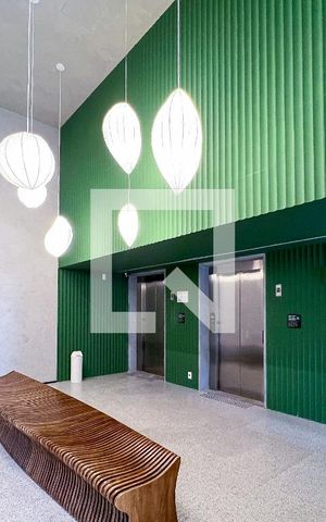Apartamento para alugar com 39m², 1 quarto e 1 vagaHall