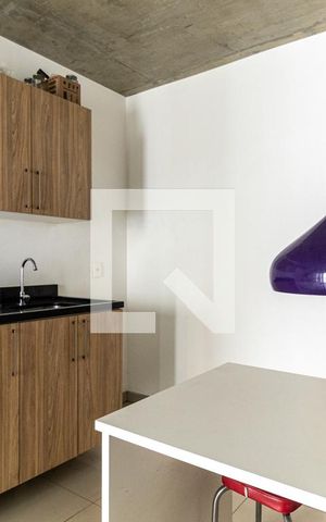 Studio para alugar com 22m², 1 quarto e sem vagaCozinha - Armários