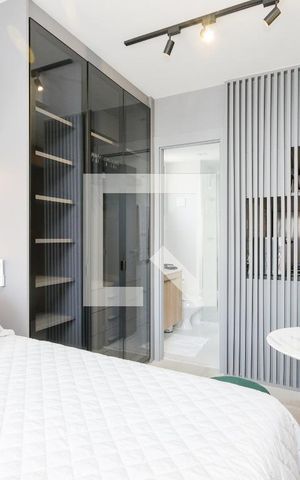 Studio para alugar com 24m², 1 quarto e sem vaga Studio para alugar com 24m², 1 quarto e sem vagaSala/ quarto