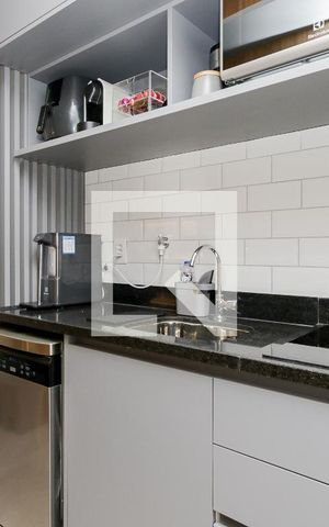Studio para alugar com 24m², 1 quarto e sem vaga Studio para alugar com 24m², 1 quarto e sem vagaCozinha