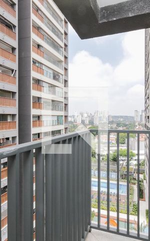 Studio para alugar com 24m², 1 quarto e sem vaga Studio para alugar com 24m², 1 quarto e sem vagaVaranda