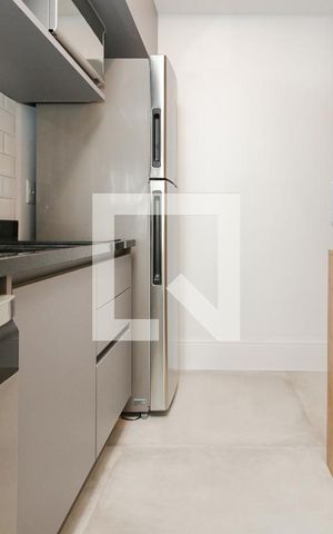 Studio para alugar com 24m², 1 quarto e sem vaga Studio para alugar com 24m², 1 quarto e sem vagaCozinha