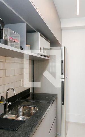 Studio para alugar com 24m², 1 quarto e sem vaga Studio para alugar com 24m², 1 quarto e sem vagaCozinha