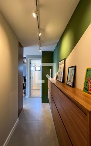 Studio para alugar com 32m², 1 quarto e sem vagaHall